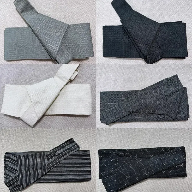 Traditional Japanese Men'S Formal Wear - Cinturón japonés Yukata Obi para hombre