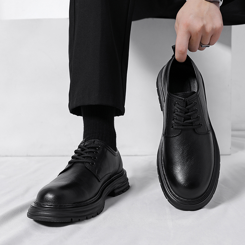 Formal Men Daily Wear Footwear - Zapatos Formales de Cuero con Suela