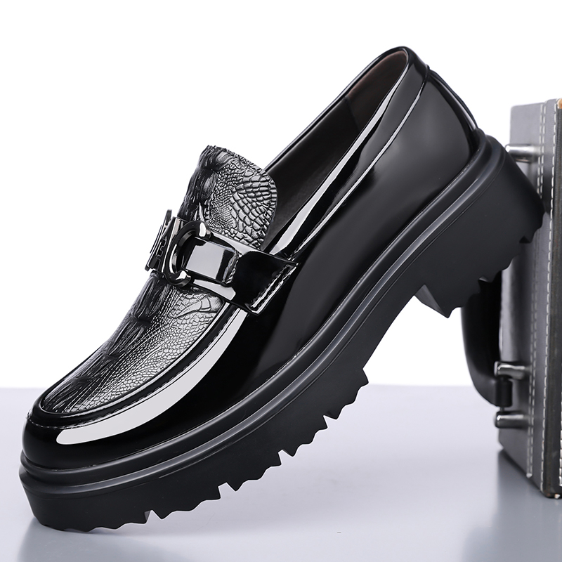 Formal Men Daily Wear Footwear - Zapatos de Cuero para Hombre, Estilo