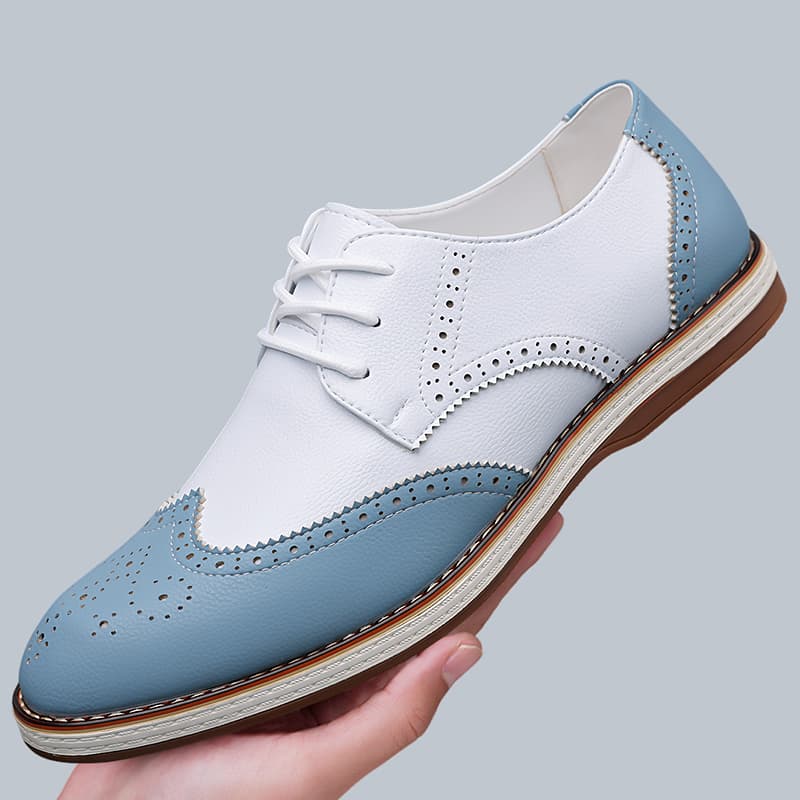 Men Formal Wear Shoes - Zapatos Oxford de dos tonos en