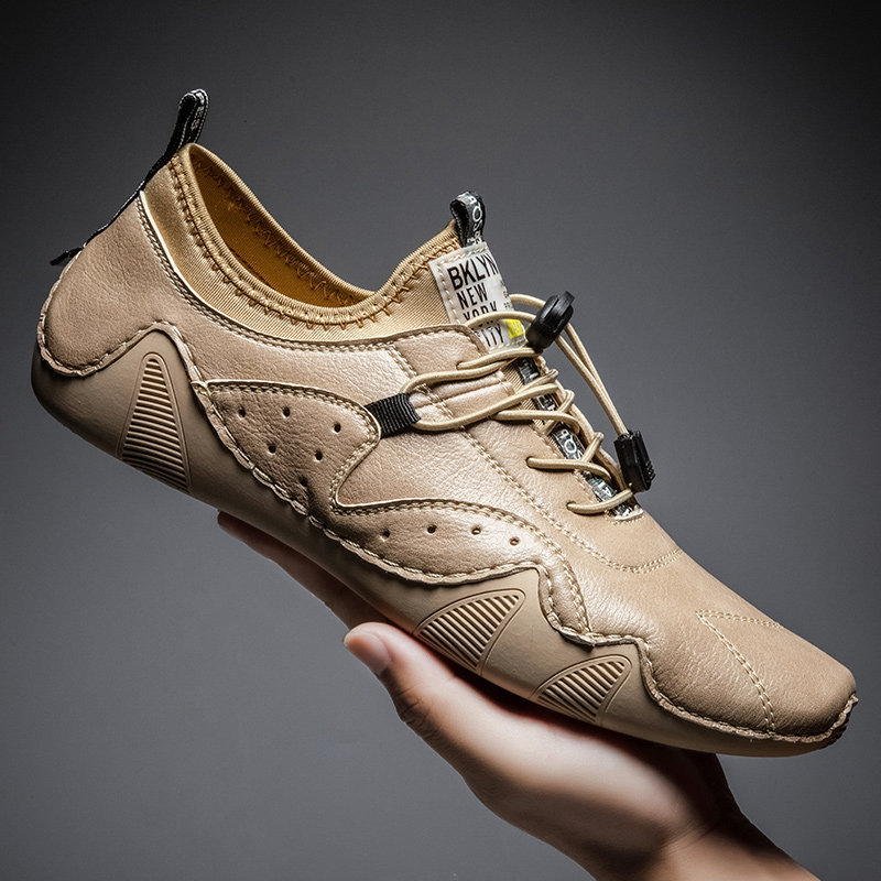 Men Formal Wear Shoes - Zapatillas de deporte informales de cuero