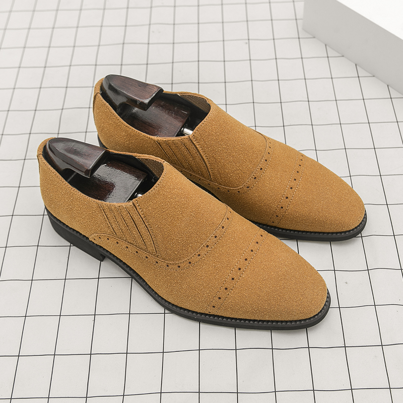 Formal Wear For Men Yellow - Mocasines Retro para Hombre, Negros y