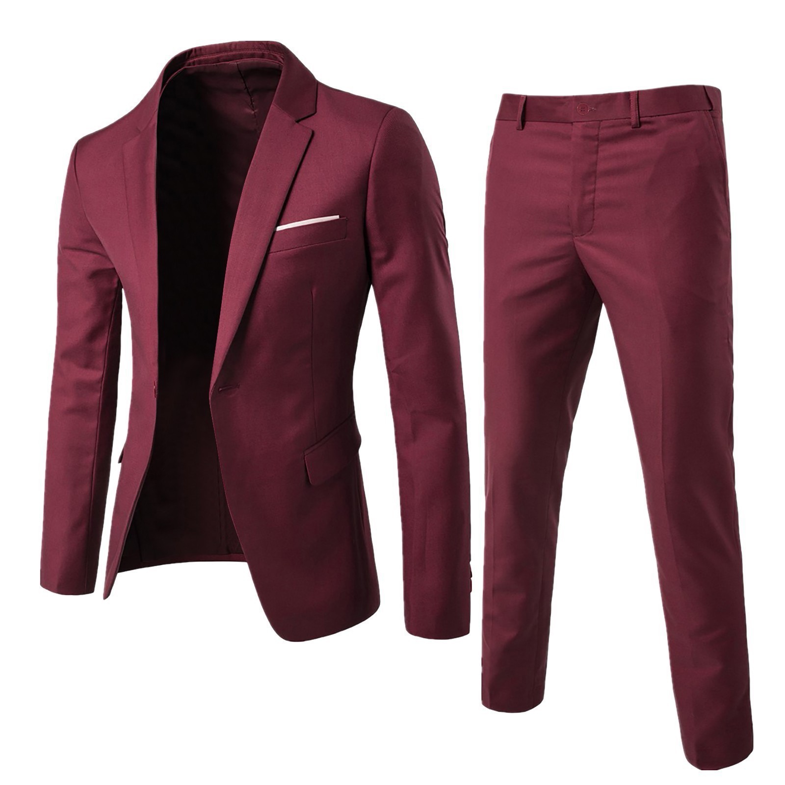 Men'S Gothic Formal Wear - Conjunto de Traje para Hombre de