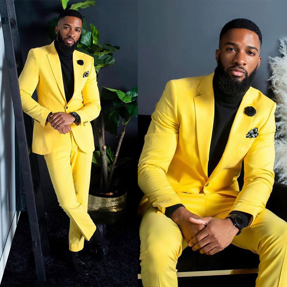 Trajes Amarillos para Hombre,  - Formal Wear For Men Yellow reseña y precio