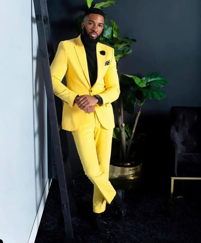 Trajes Amarillos para Hombre,  - Formal Wear For Men Yellow reseña y precio