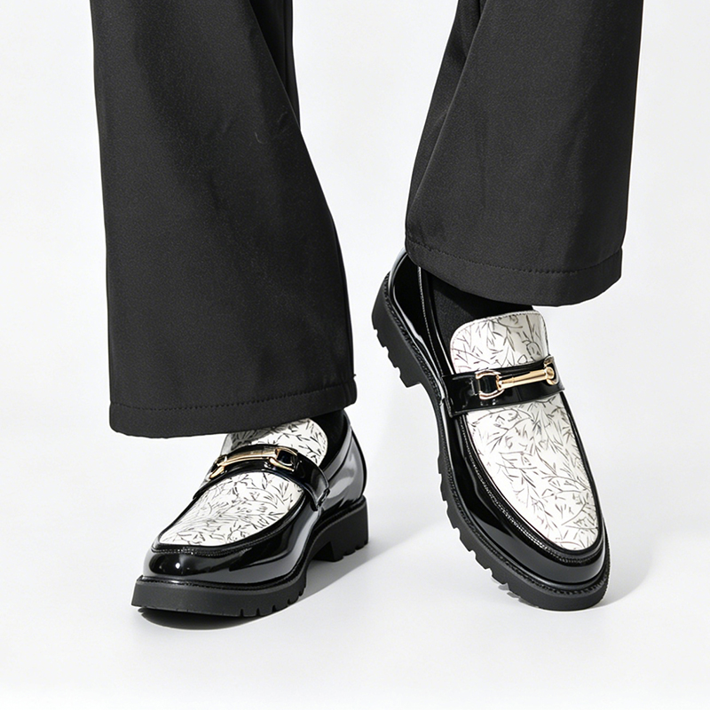 Mocasines de hombre de dos ton - Men Formal Wear Shoes reseña y precio