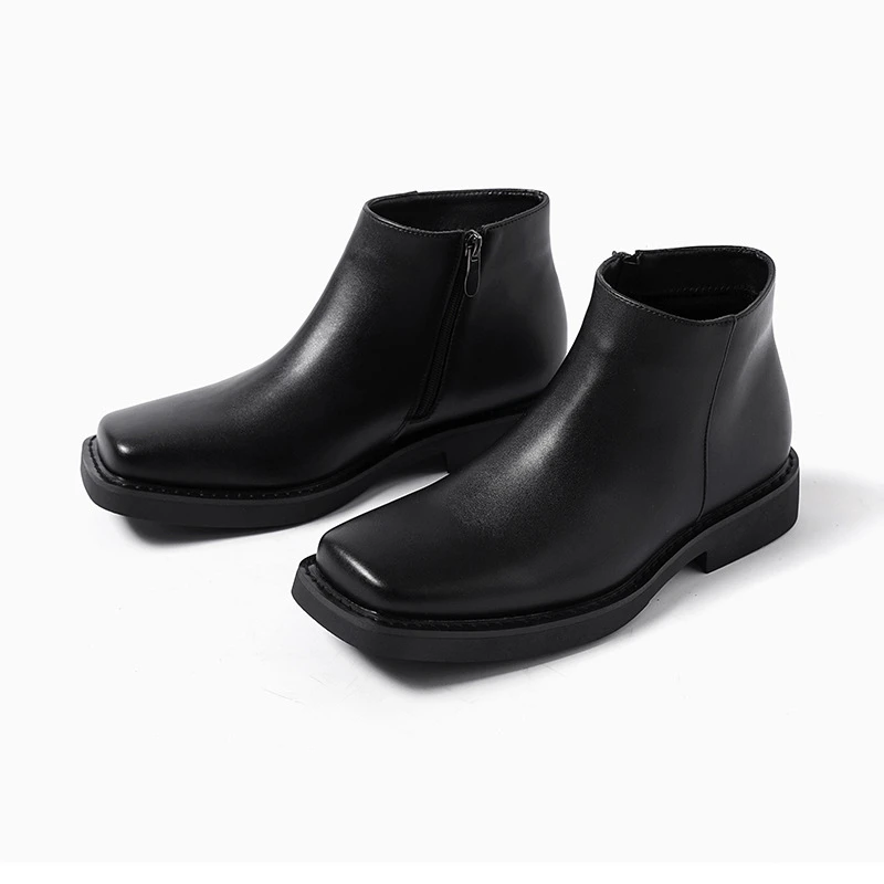 Nuevos zapatos negros de cuero - Men Formal Wear Shoes reseña y precio