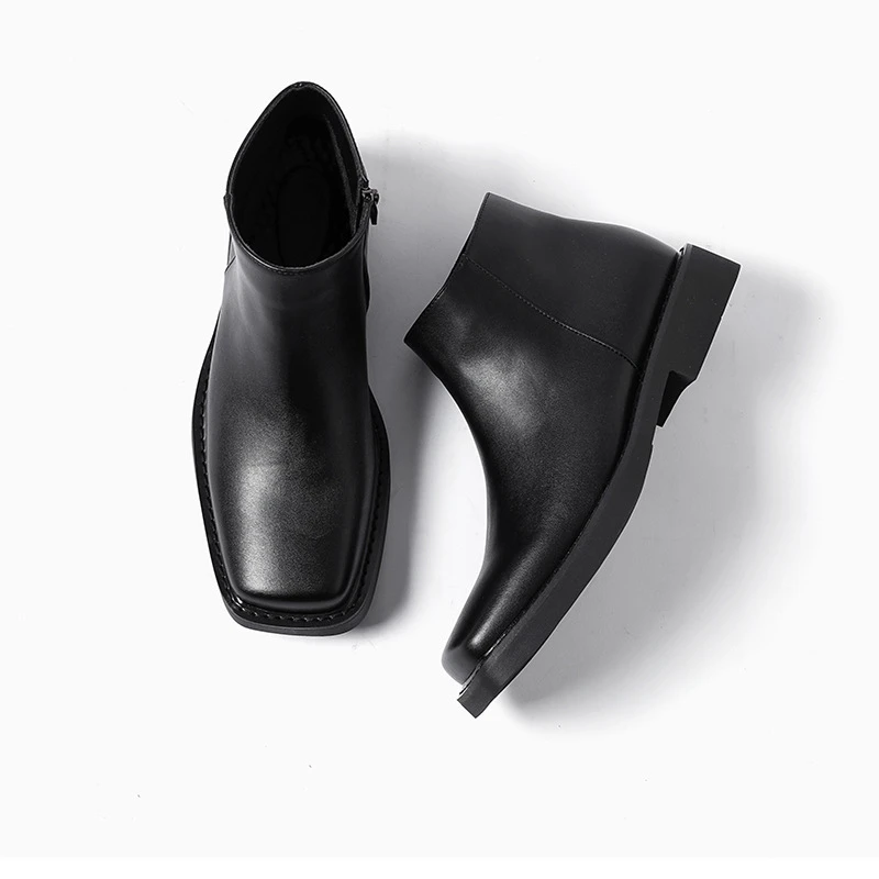 Nuevos zapatos negros de cuero - Men Formal Wear Shoes reseña y precio