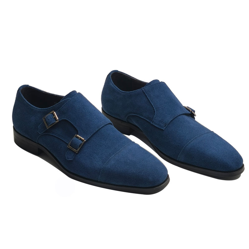Zapatos de Cuero Azul para Hom - Formal Upper Wear Men reseña y precio
