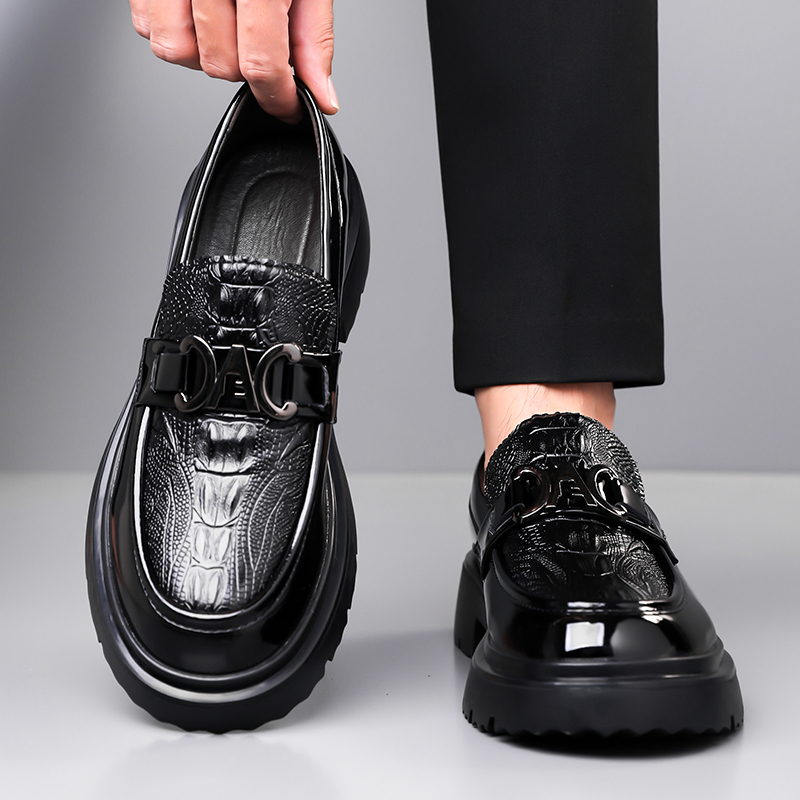 Zapatos de Cuero para Hombre,  - Formal Men Daily Wear Footwear reseña y precio