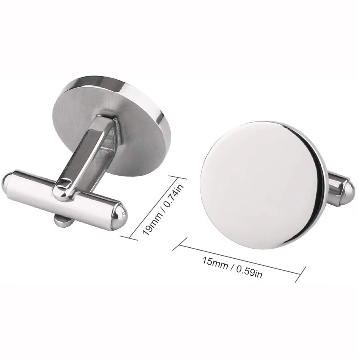 Gemelos de Metal personalizado - Tie Bar Clip reseña y precio