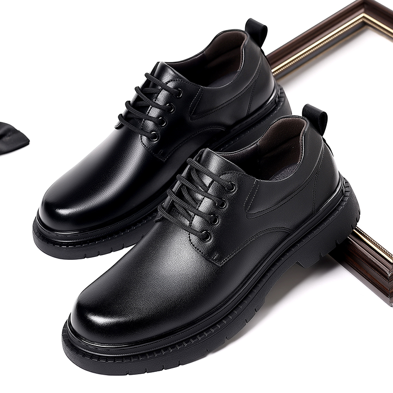 Zapatos de vestir de cuero par - Formal Men Daily Wear Footwear reseña y precio