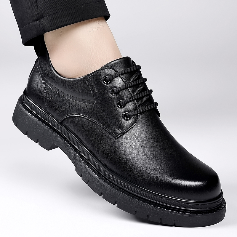 Zapatos de vestir de cuero par - Formal Men Daily Wear Footwear reseña y precio