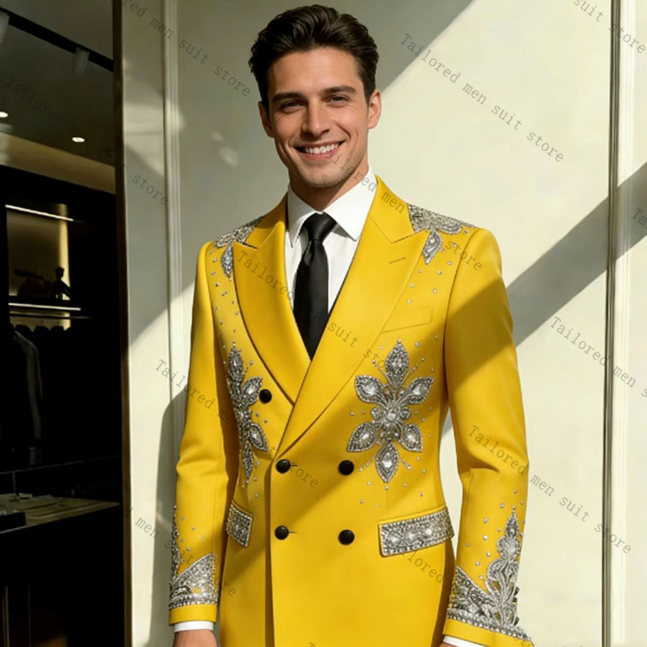 Traje Amarillo para Hombre, Co - Formal Wear For Men Yellow reseña y precio
