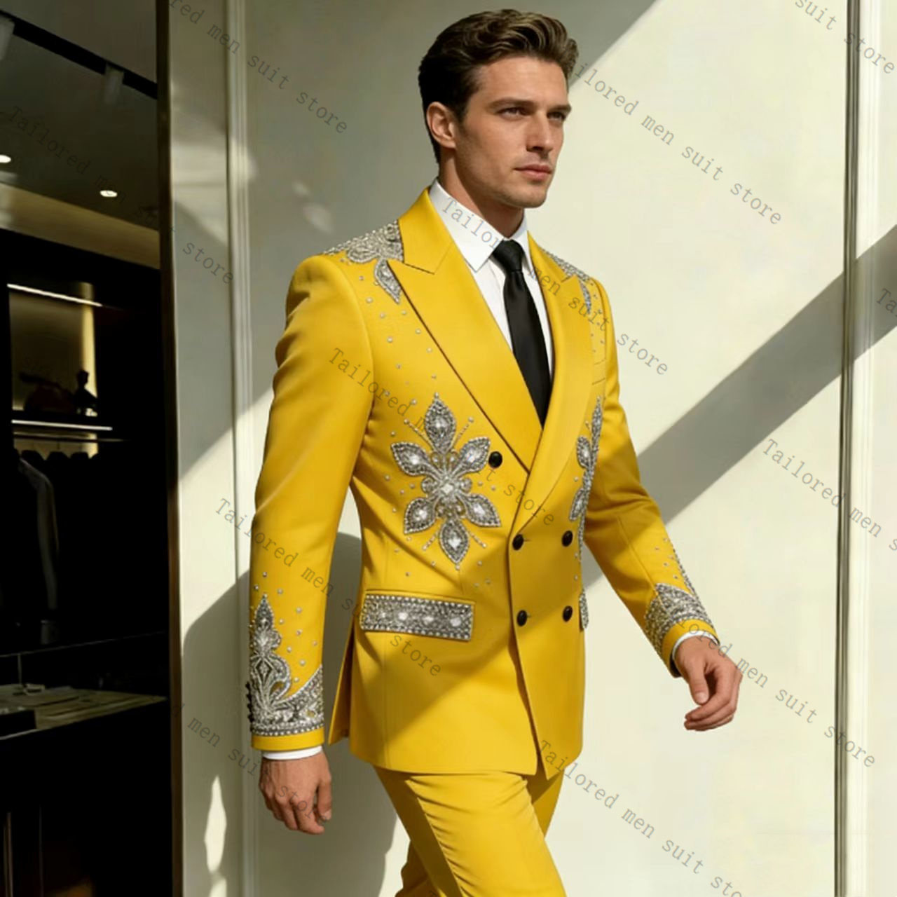 Traje Amarillo para Hombre, Co - Formal Wear For Men Yellow reseña y precio