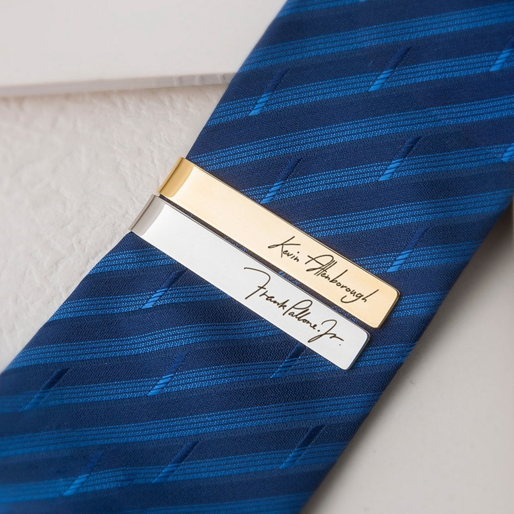 Clips de corbata con nombre pe - Tie Bar Clip reseña y precio