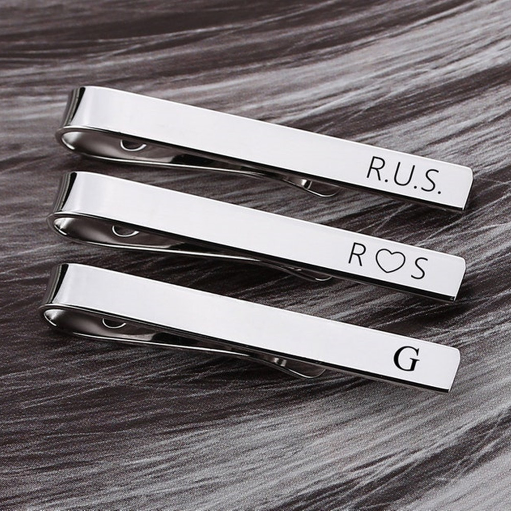 Clips de corbata con nombre pe - Tie Bar Clip reseña y precio
