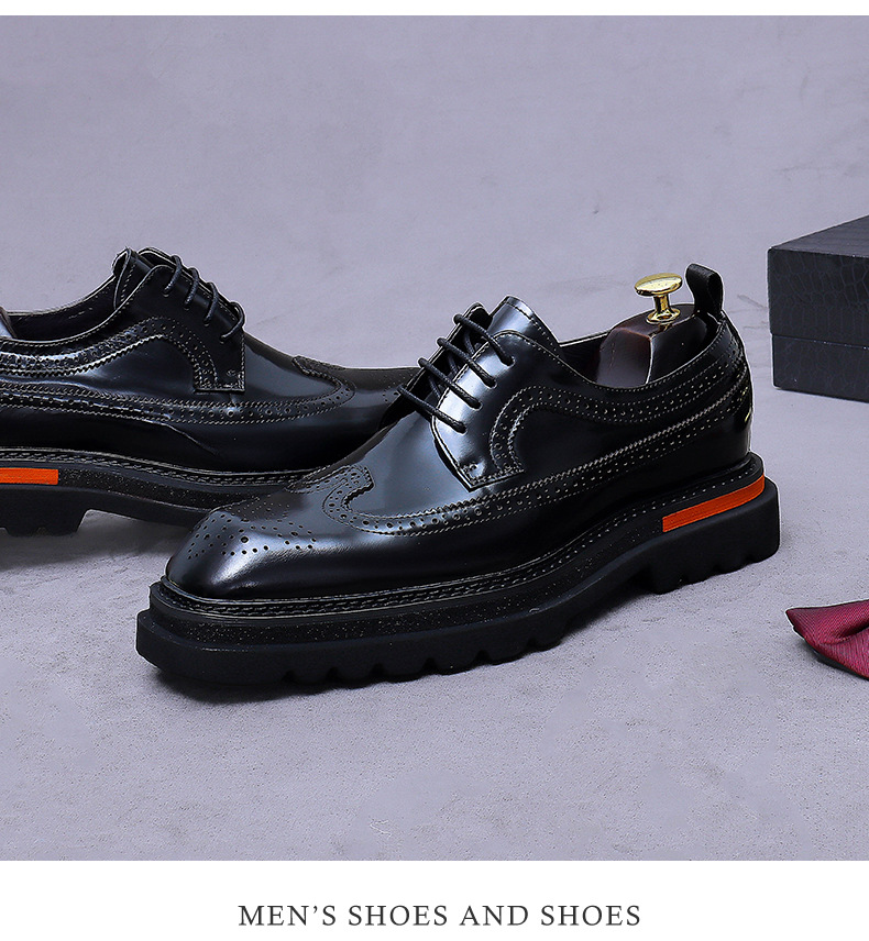Zapatos Oxford con plataforma  - Men Formal Wear Shoes reseña y precio