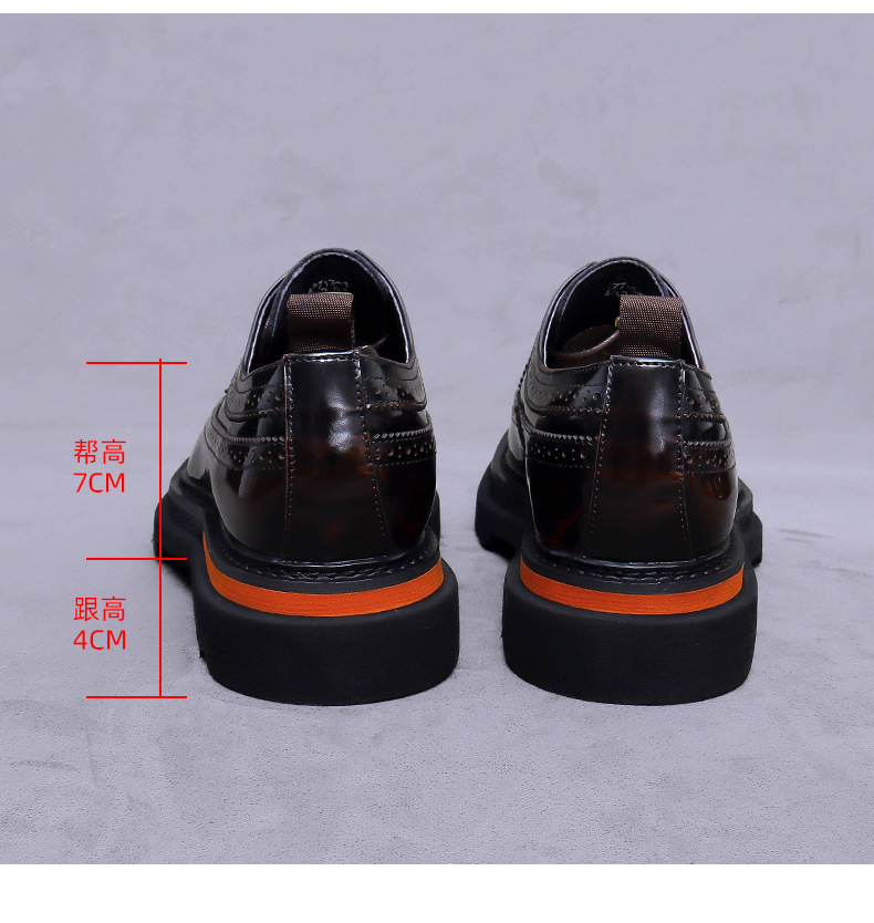 Zapatos Oxford con plataforma  - Men Formal Wear Shoes reseña y precio