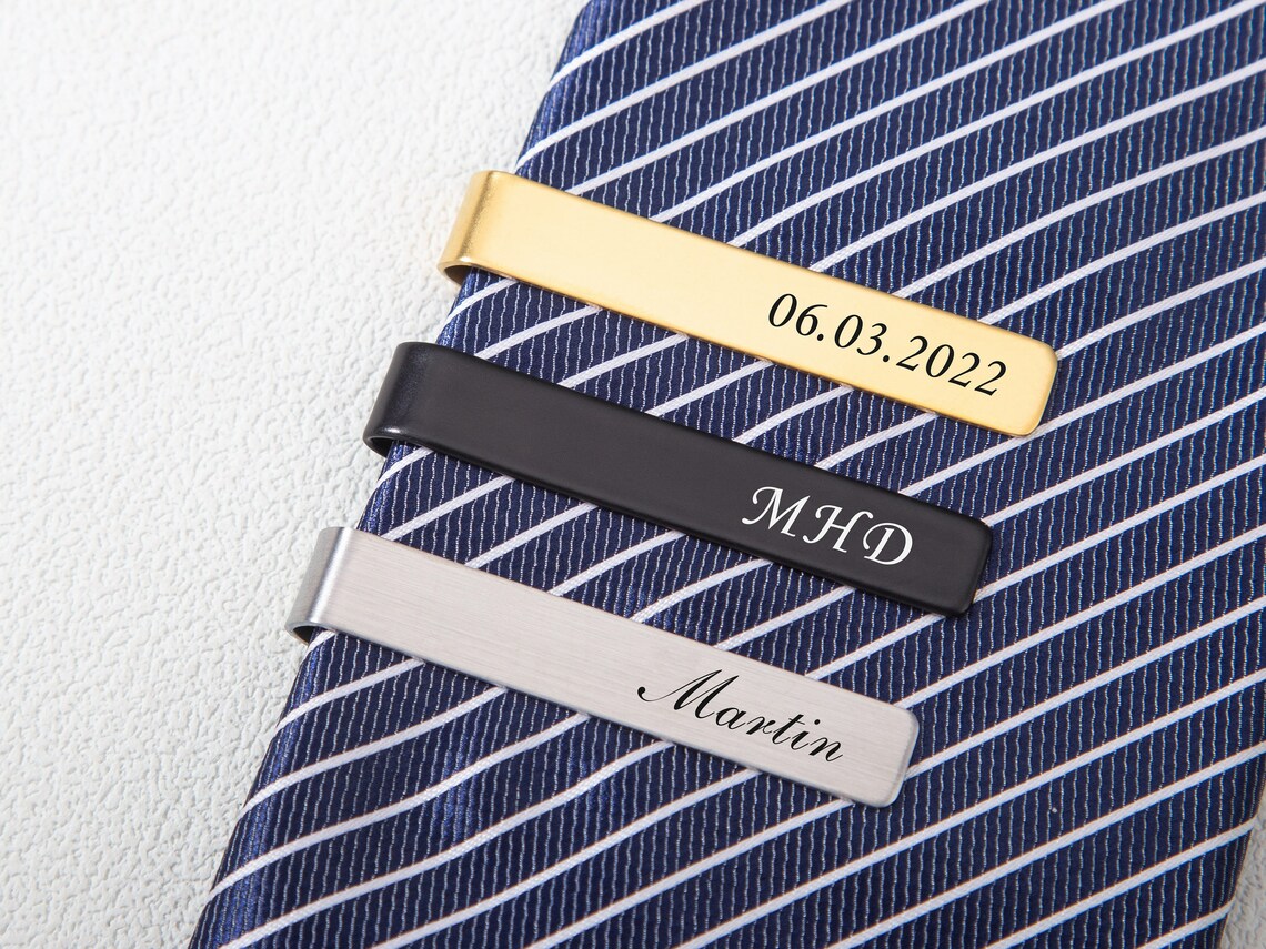 Clip de corbata personalizado  - Tie Bar Clip reseña y precio