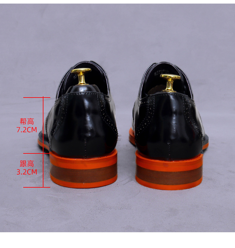 Zapatos Oxford de Cuero Genuin - Formal Men Daily Wear Footwear reseña y precio
