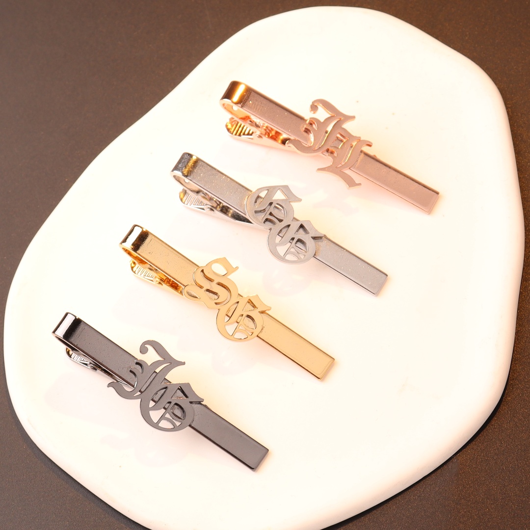 Clip de corbata con iniciales  - Tie Bar Clip reseña y precio