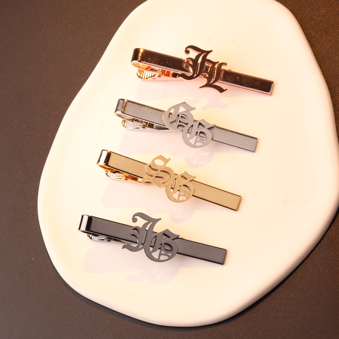 Clip de corbata con iniciales  - Tie Bar Clip reseña y precio