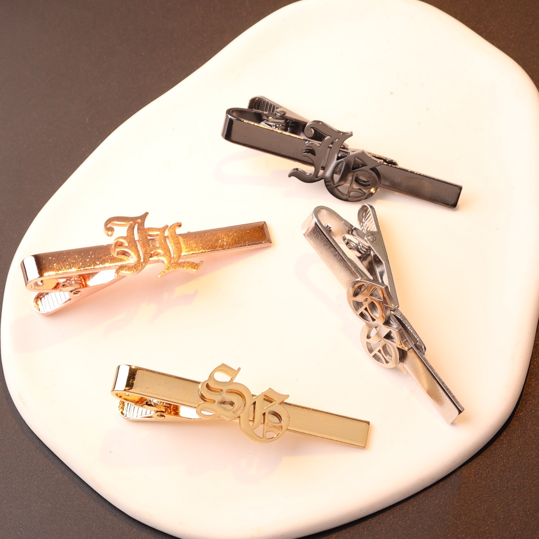 Clip de corbata con iniciales  - Tie Bar Clip reseña y precio