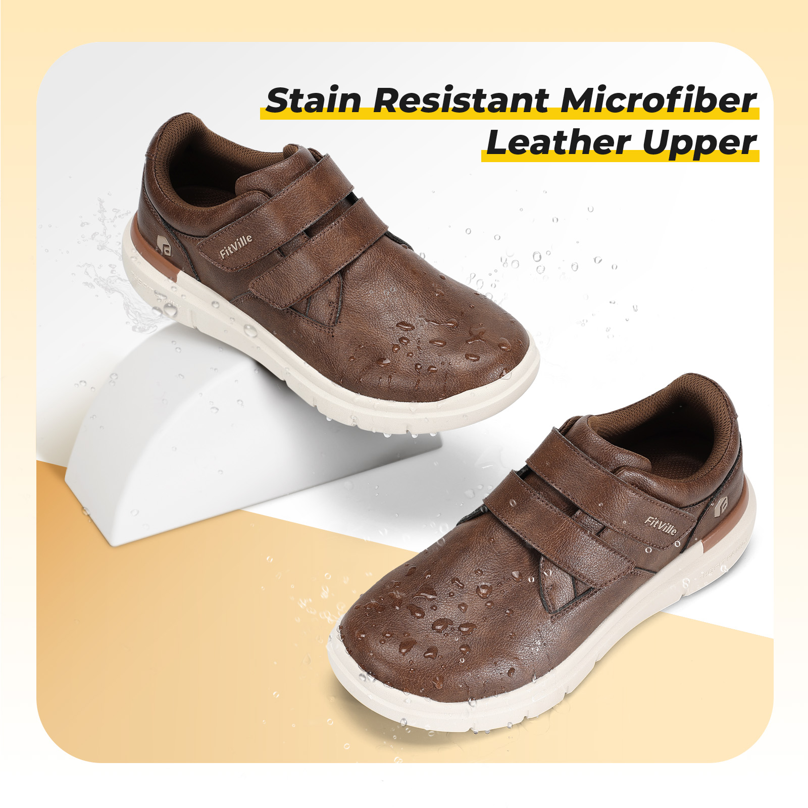 Zapatos Anchos para Diabéticos - Formal Men Daily Wear Footwear reseña y precio