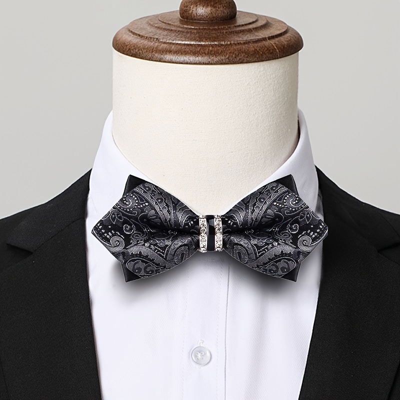 Corbata de Moño de Satén Jacqu - Formal Wear For Men Yellow reseña y precio