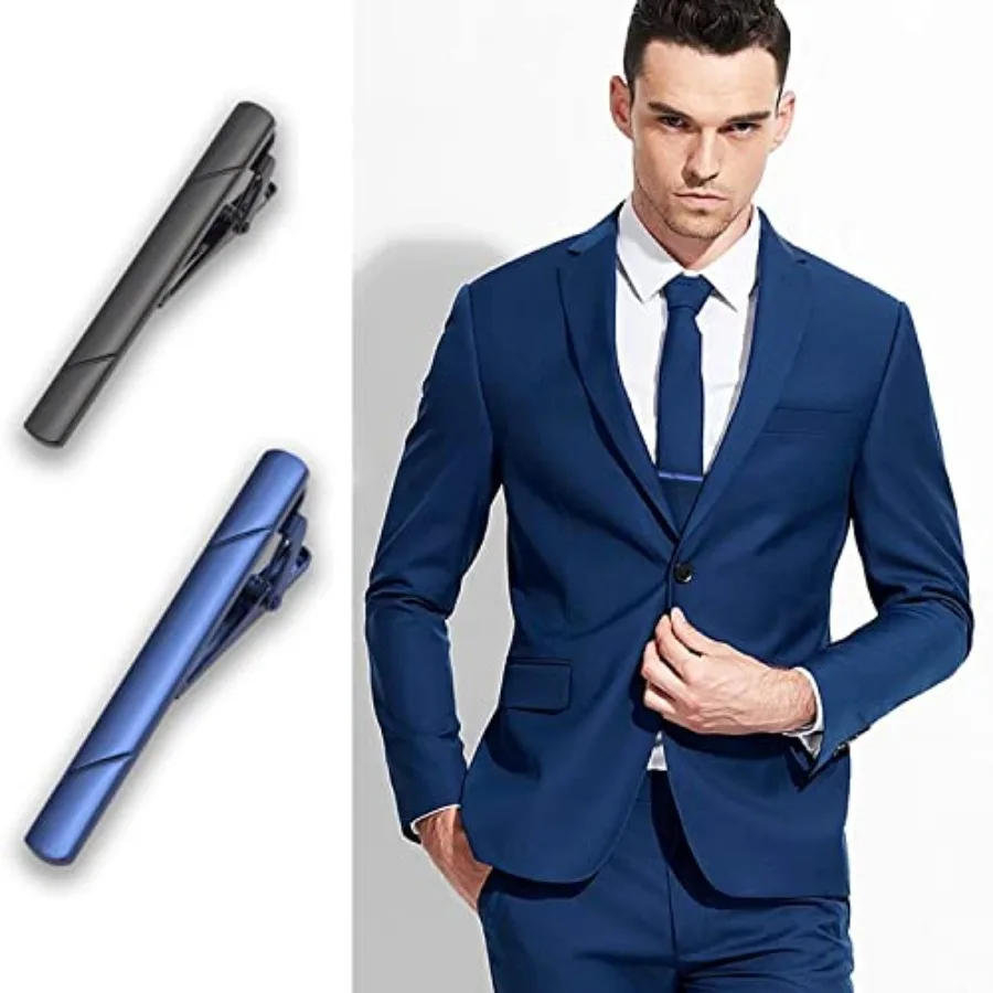 4 pinzas para corbata para hom - Tie Bar Clip reseña y precio