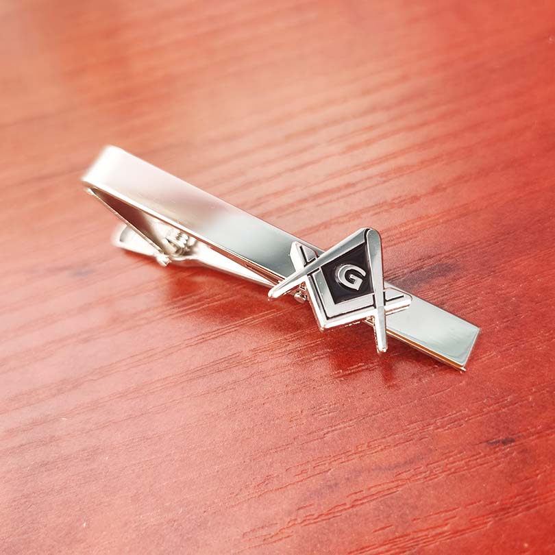 Pinza de Corbata Masónica con  - Tie Bar Clip reseña y precio