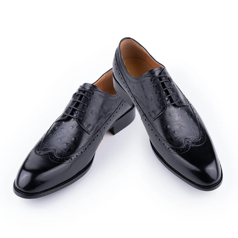 Zapatos de cuero de vaca para  - Formal Men Daily Wear Footwear reseña y precio