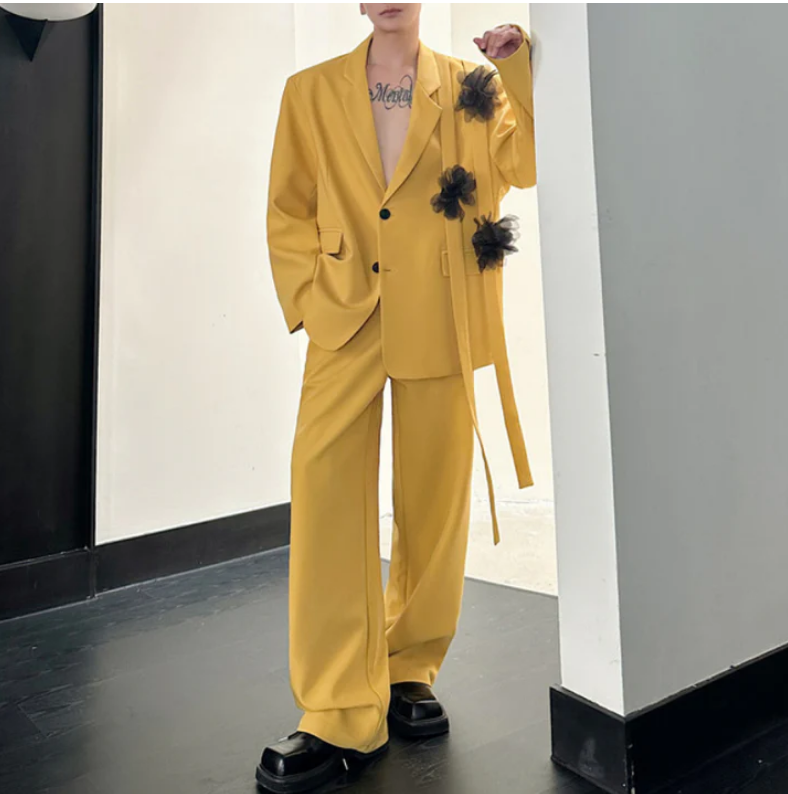 Traje Amarillo para Hombre, 2  - Formal Wear For Men Yellow reseña y precio